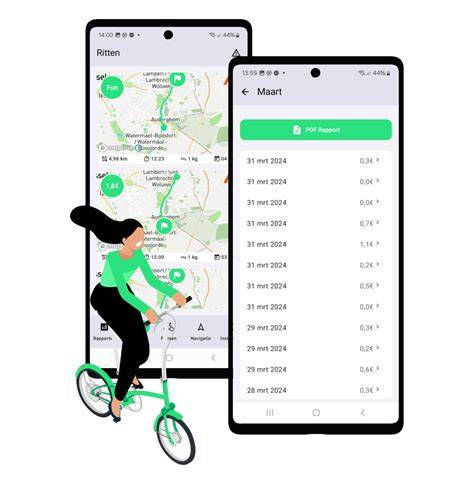 Fietsmaatjes app registreert fietsritten