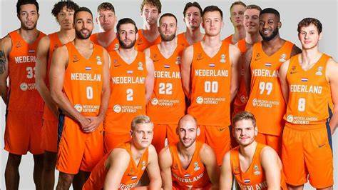 Basketbalteam uit Nederlandse jaren tachtig