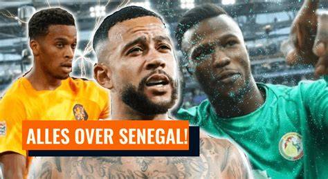 Senegalees elftal shirt in nationale kleuren