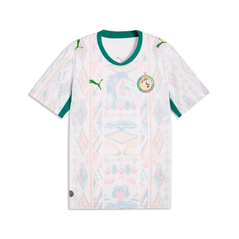 Senegal thuisshirt WK 2026 met Afrikaanse motieven