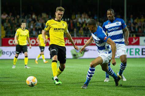 VVV-Venlo en De Graafschap wedstrijdmoment